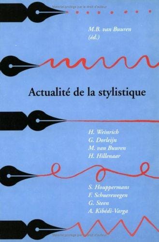 Actualité de la stilistique