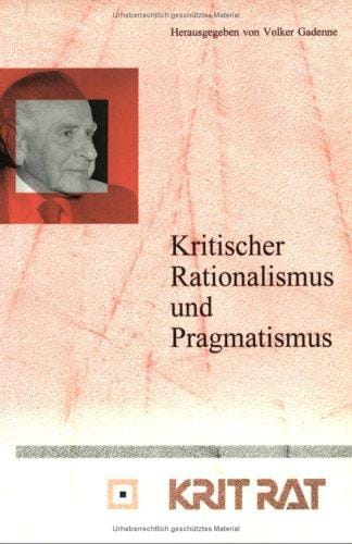 Kritischer Rationalismus und Pragmatismus