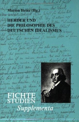 Herder und die Philosophie des deutschen Idealismus