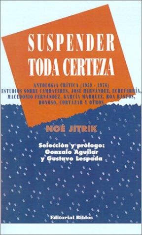 Suspender toda certeza