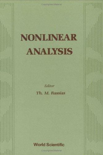 Nonlinear analysis