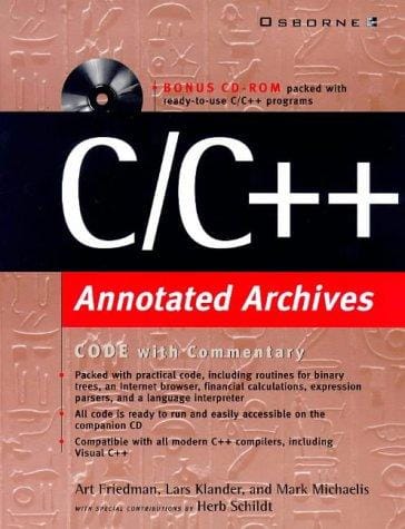 C/C++ annotated archives