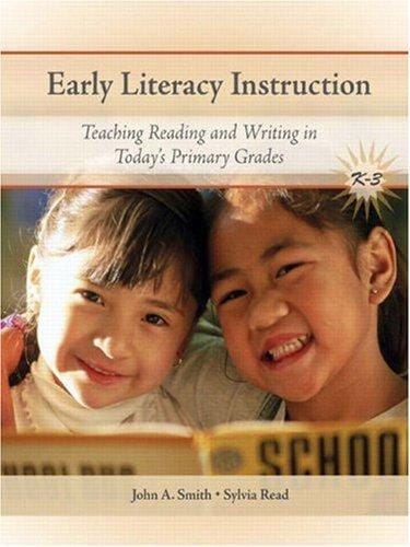 Early literacy instruction