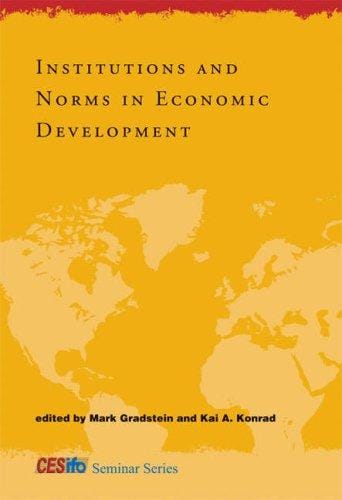 Institutions and norms in economic development