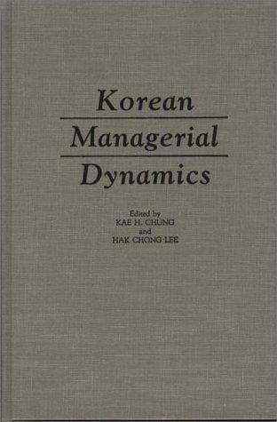 Korean managerial dynamics