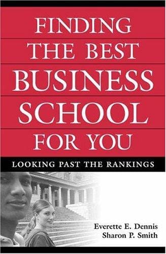 Finding the Best Business School for You