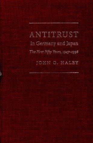 Antitrust in Germany and Japan