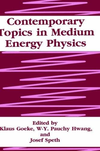 Contemporary topics in medium energy physics