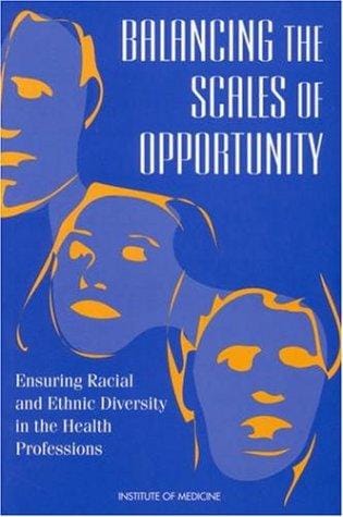 Balancing the scales of opportunity