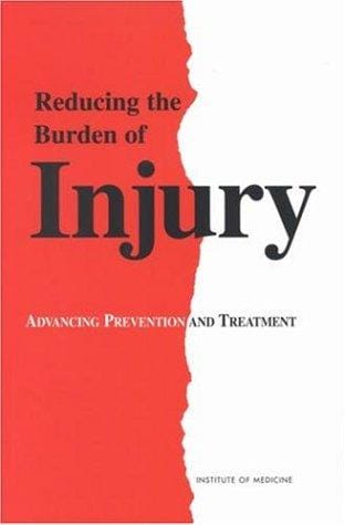 Reducing the burden of injury