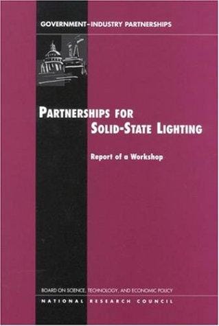 Partnerships for solid-state lighting