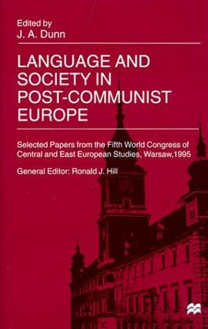 Language and society in post-communist Europe