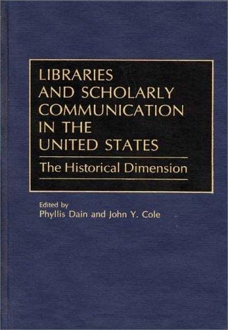 Libraries and scholarly communication in the United States