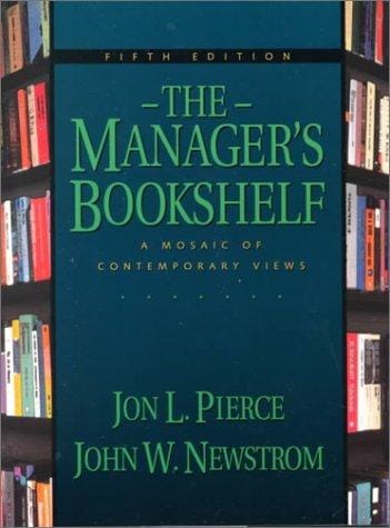 The manager's bookshelf