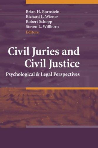 Civil juries and civil justice