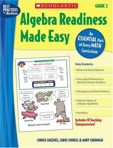 Algebra Readiness Made Easy: Grade 2