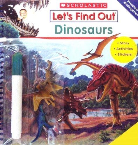 Dinosaurs with Sticker and Toy and Pens/Pencils (Let's Find Out)
