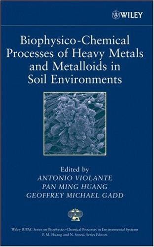 Biophysico-chemical processes of heavy metals and metalloids in soil environments