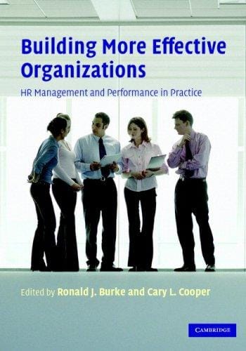 Building more effective organizations