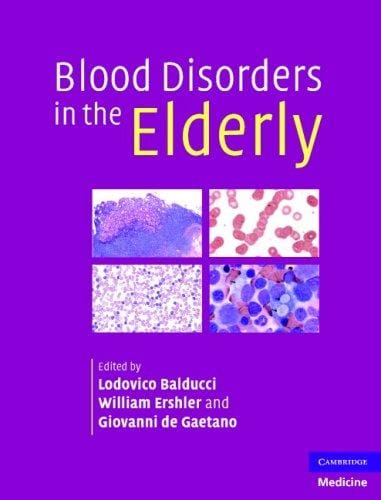 Blood disorders in the elderly