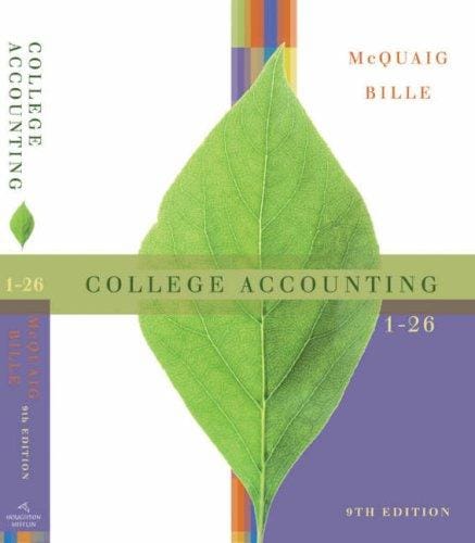 College accounting