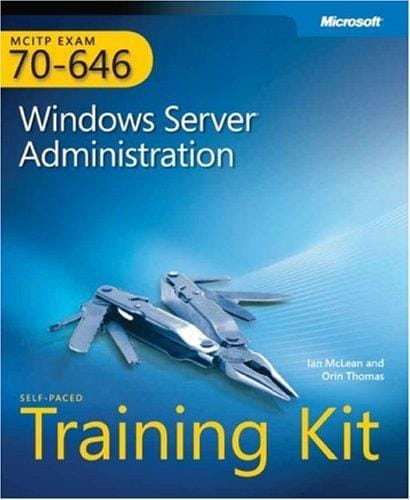 MCITP self-paced training kit