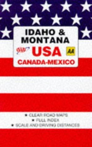 Idaho-Montana (AAA Road Map)