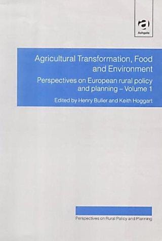 Agricultural transformation, food and environment