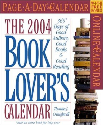 Book Lover's Page-A-Day Calendar 2004 (Page-A-Day(r) Calendars)