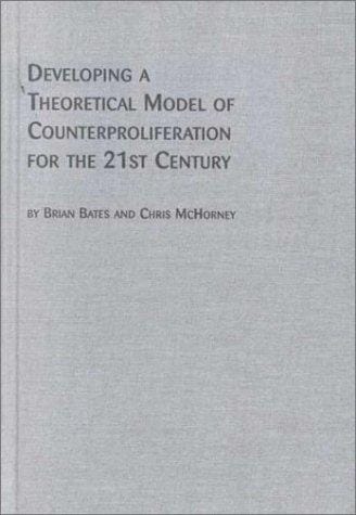 Developing a theoretical model of counterproliferation for the 21st century