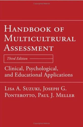 Handbook of multicultural assessment