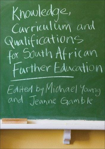 Knowledge, curriculum and qualifications for South African further education