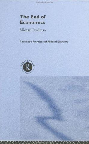 The end of economics