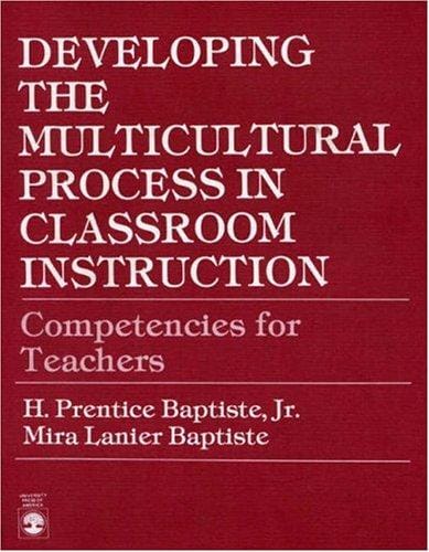 Developing the multicultural process in classroom instruction