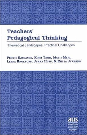 Teachers' pedagogical thinking