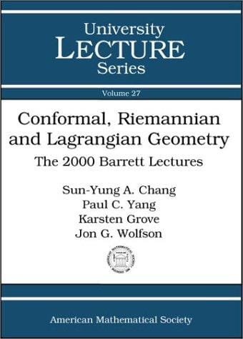 Conformal, Riemannian and Lagrangian geometry