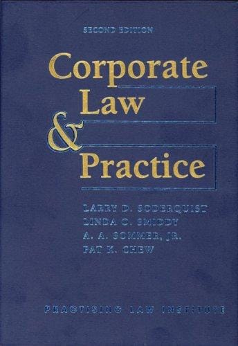 Corporate law and practice