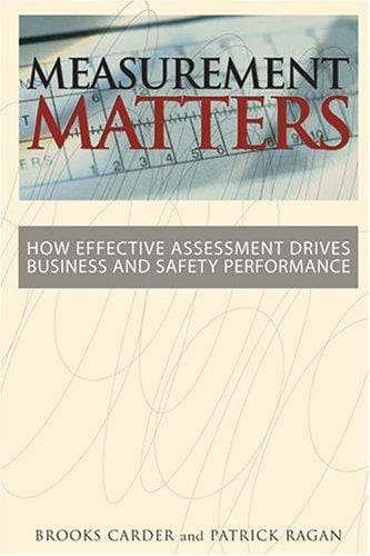 Measurement matters