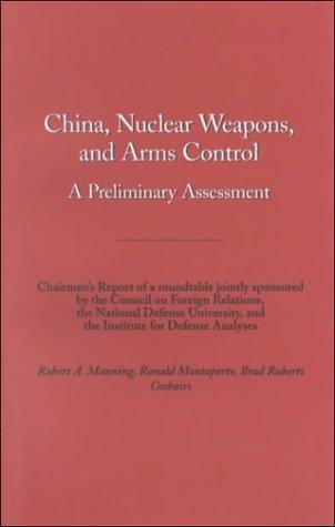 China, nuclear weapons, and arms control