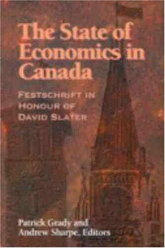 The state of economics in Canada