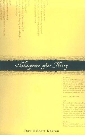 Shakespeare after theory