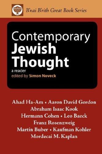 Contemporary Jewish Thought