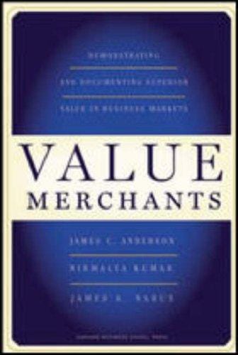 Value merchants