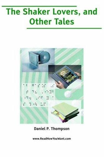 Shaker Lovers and Other Tales, The