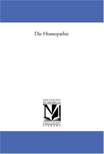 Die Homöopathie