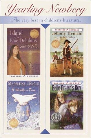 Newbery Boxed Set (Island of the Blue Dolphins, Johnny Tremain, Belle Prater's Boy, Wrinkle in Time, Black Cauldron, Black Pearl, Watson's Go to Birmingham 1963, Lily's Crossing)