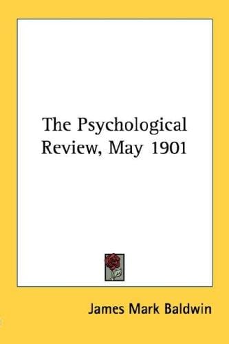 The Psychological Review, May 1901