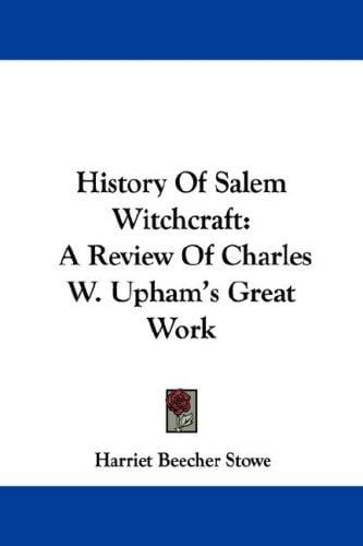History Of Salem Witchcraft