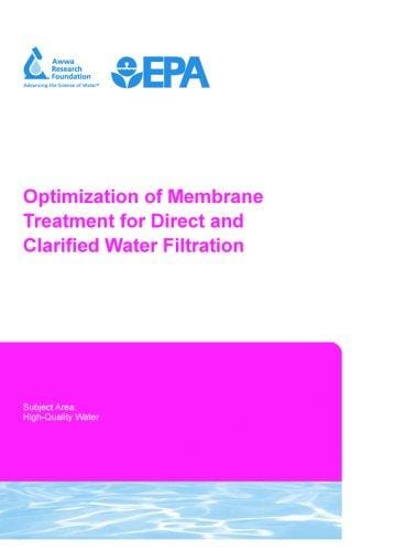 Optimization of membrane treatment for direct and clarified water filtration