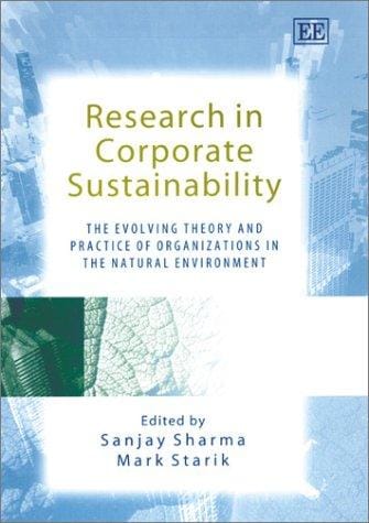 Research in corporate sustainability